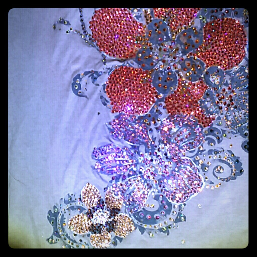 Swarovski bling t-shirt